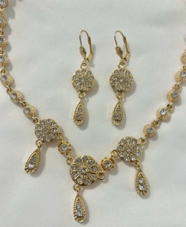 Bijoux de tête algérois + boucle d’oreille